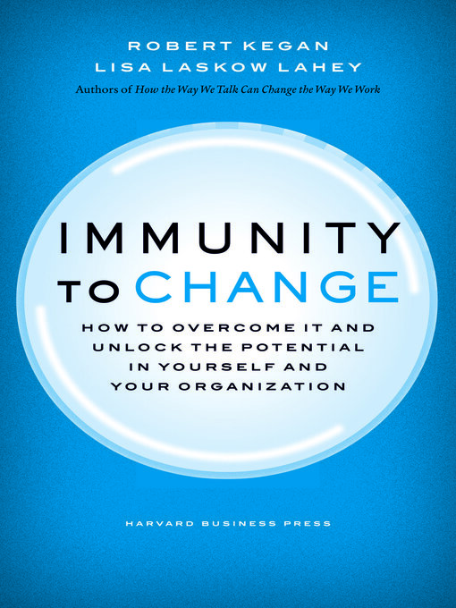 Cover image for Immunity to Change